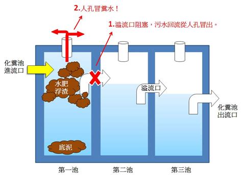 化糞池構造圖解|化糞池